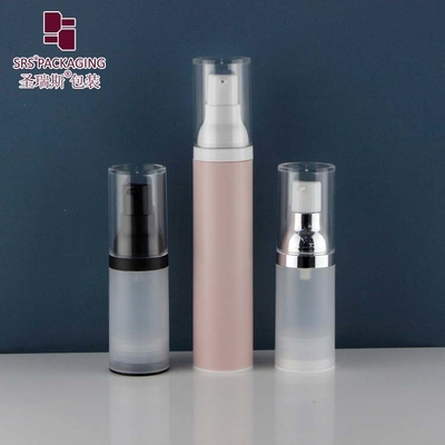 15ml 30ml 50ml กระป๋องปั๊มพลาสติกกระจกเปล่า PP ใส สามารถรีไซเคิลได้