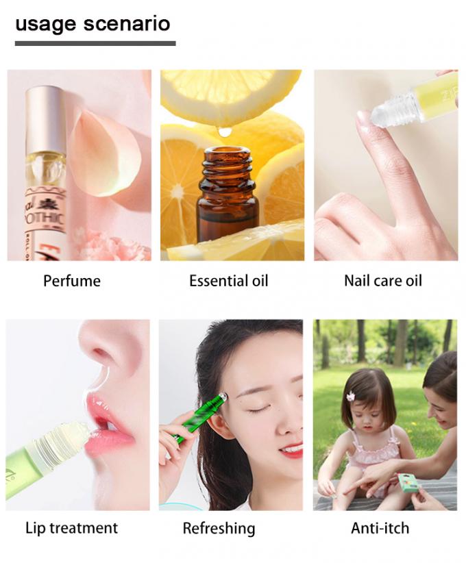 BLP-1ML Glass Roller Applicator กระป๋องม้วนกระบอกสําหรับการเก็บรักษาที่สวยงามและยั่งยืน 6